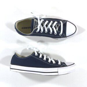Converse Chuck Taylor All Star Low Womens Size 10 Blue Canvas W9697